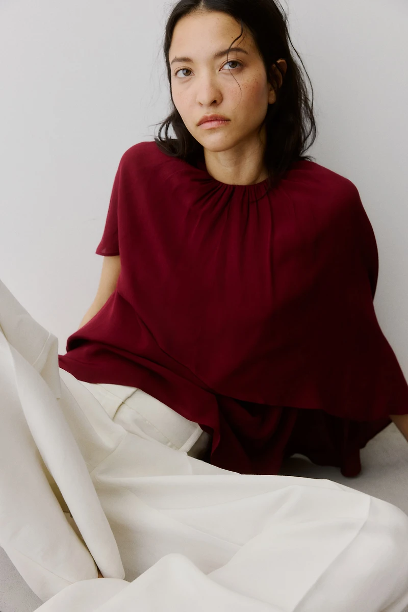 Cape Blouse
