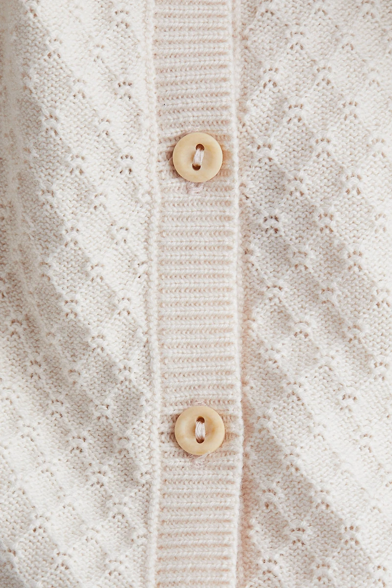 Combinaison en tricot de coton texturée