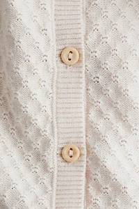 Combinaison en tricot de coton texturée