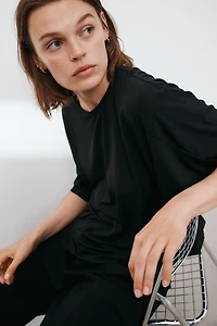 Batwing-Sleeved Top