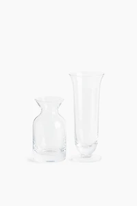 2-Pack Glass Mini Vases