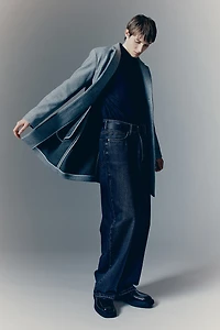 Slim Fit Wool-Blend Coat
