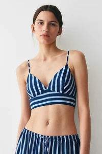 Twill Bralette Top