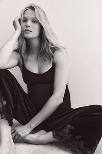 MAMA Padded-Cup Nursing Camisole Top