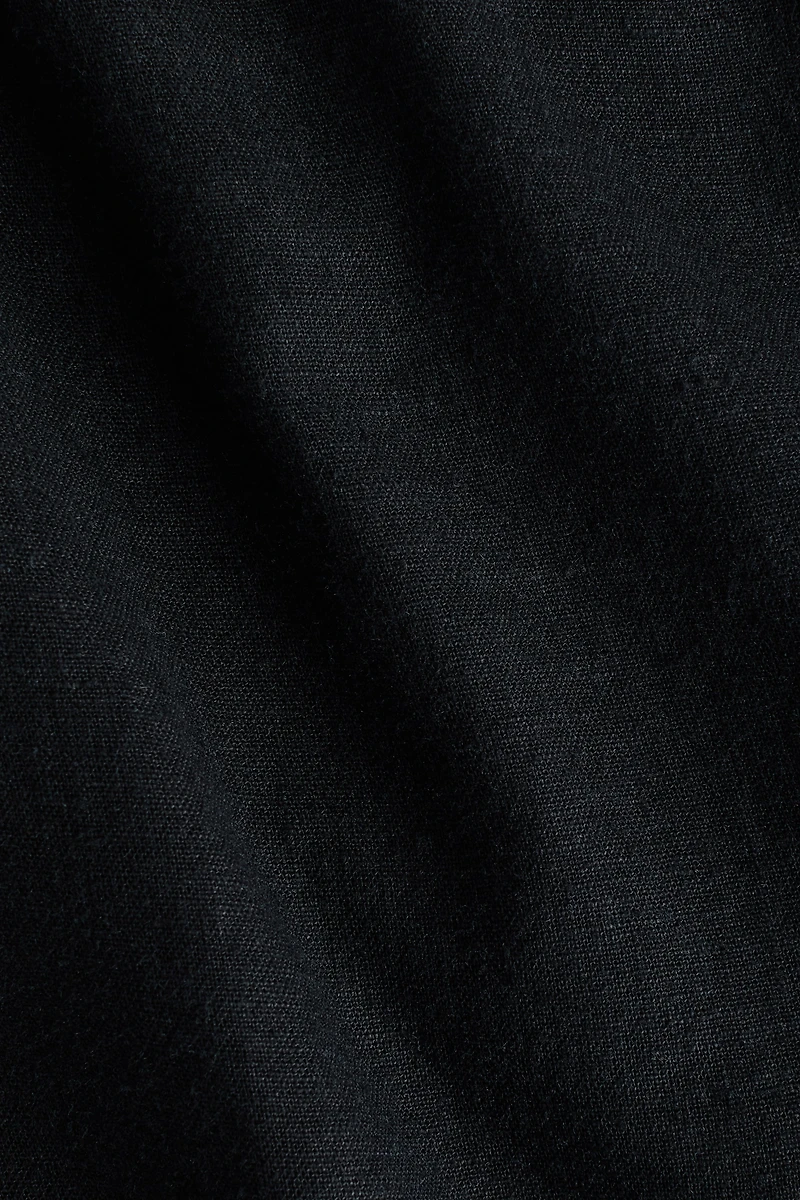 Relaxed-Fit Linen-Blend Shorts