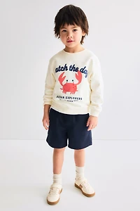 Sweatshirt with Motif