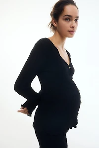 MAMA Ensemble 2 pièces en jersey texturé