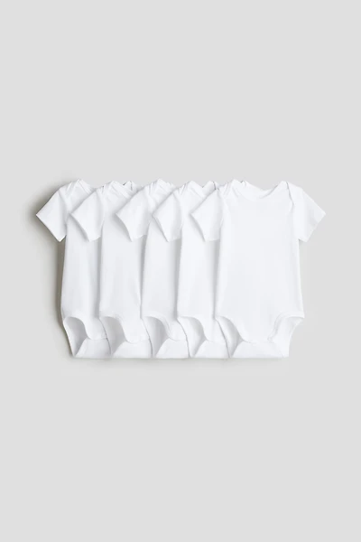 5-pack Cotton Bodysuits