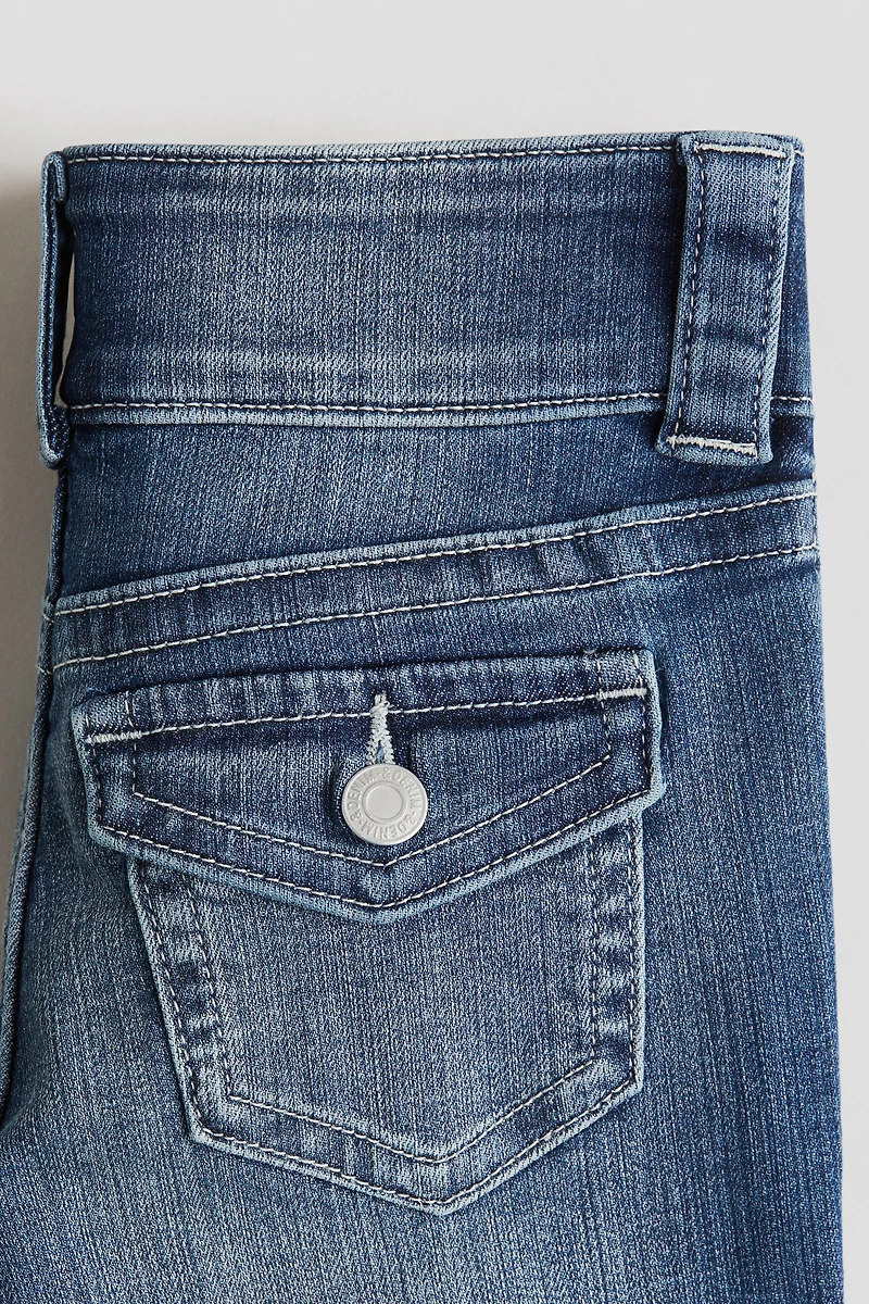 Bootcut Leg Low Jeans