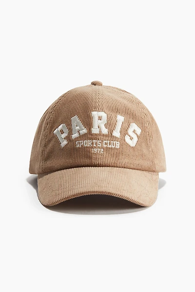 Corduroy Cap