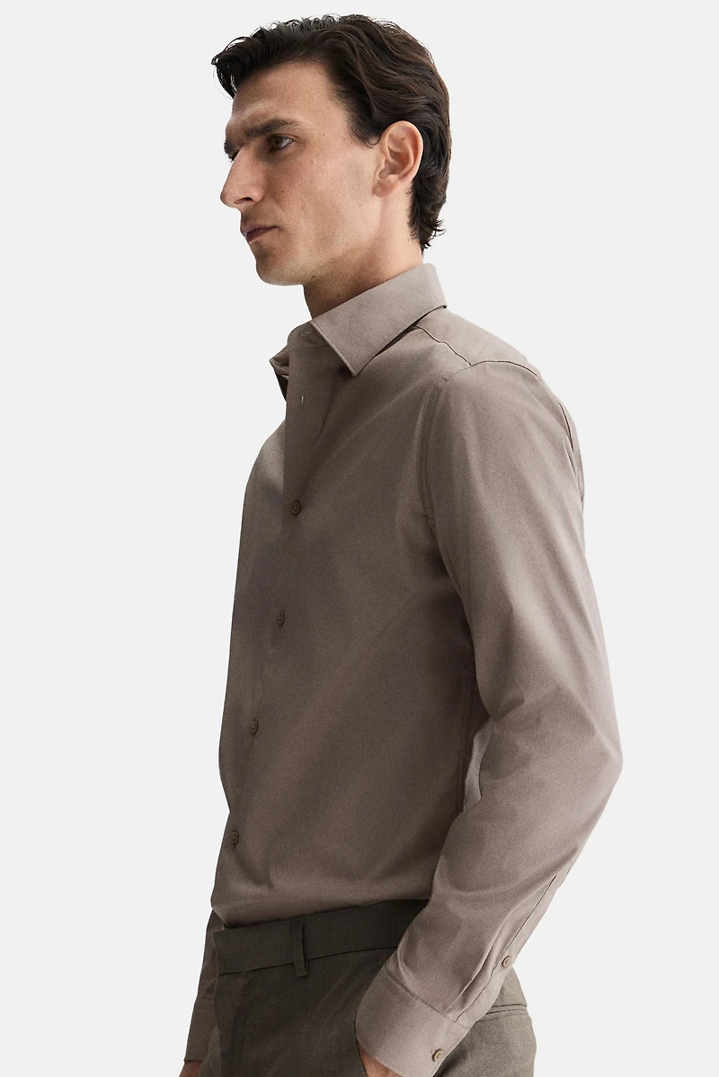 Slim-Fit Stretch Shirt