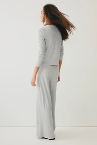 Waffled Drawstring Pants