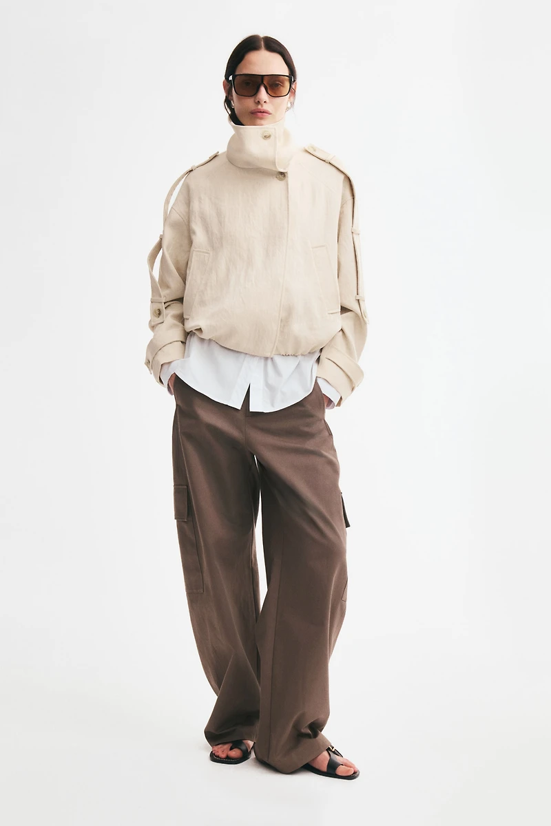 Oversized Trench Jacket