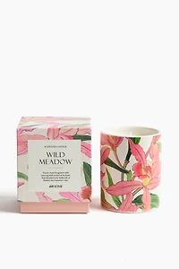 Scented Candle in Ceramic Holder