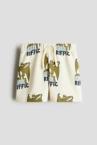 Printed Sweatshorts