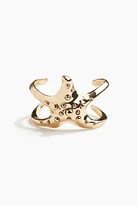 Starfish-Shaped Cuff Bracelet