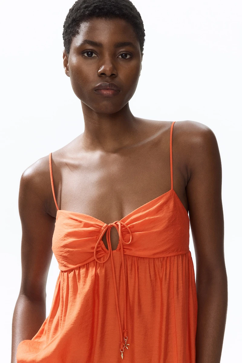 Tiered Strappy Dress