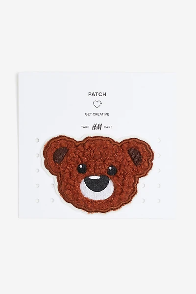 Écusson de réparation en tissu peluche