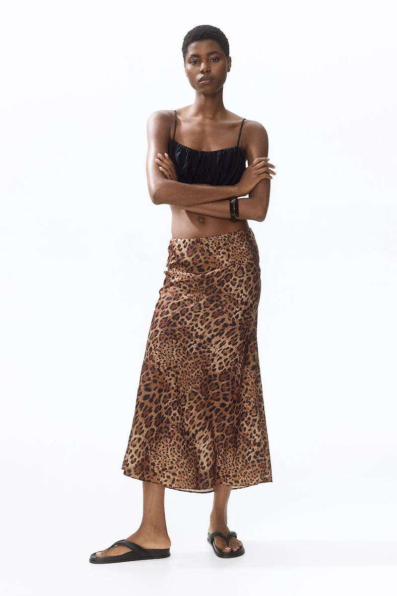 Satin Slip Skirt