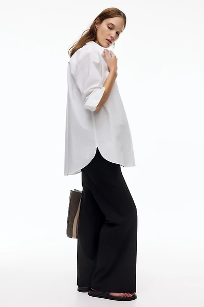 Pantalon MAMA à jambe semi-évasées