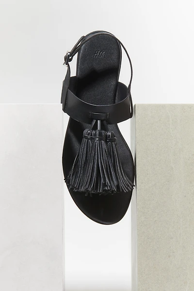 Tasseled Sandals