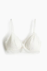 Padded Soft-Cup Lace Bra