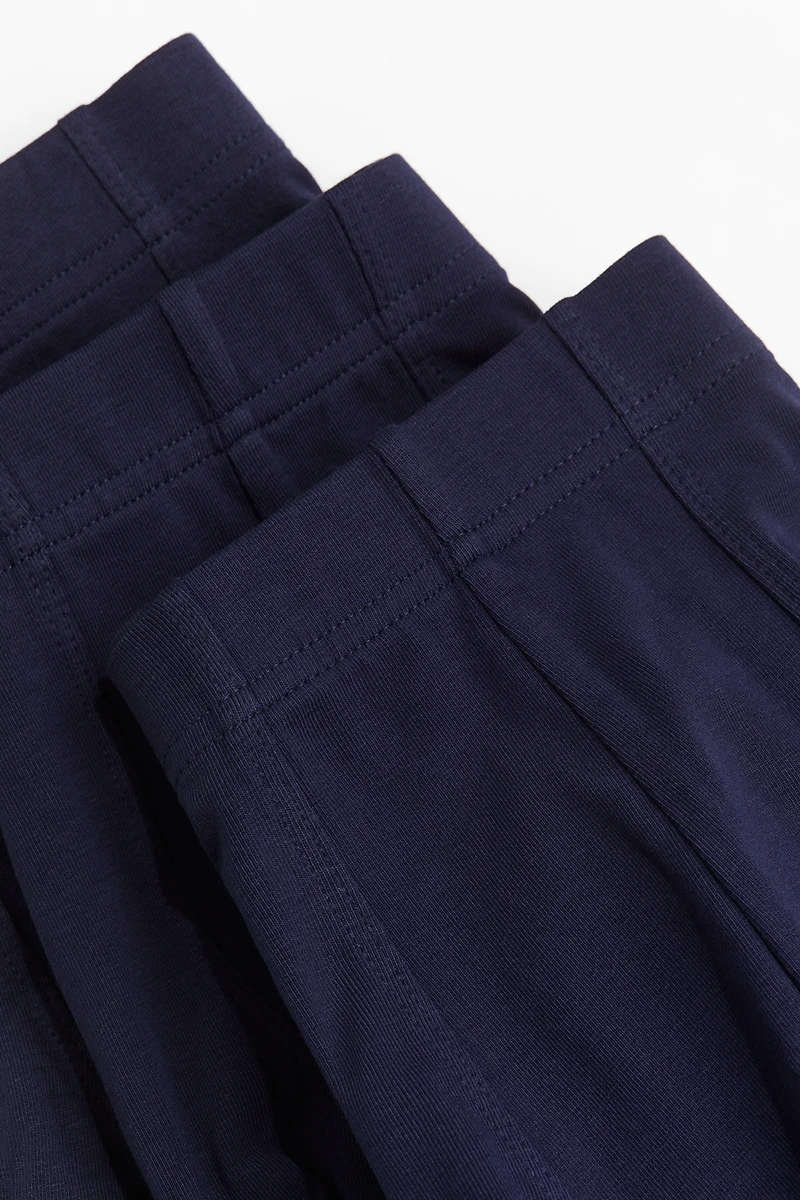 Lot de 5 caleçons boxeurs courts en coton