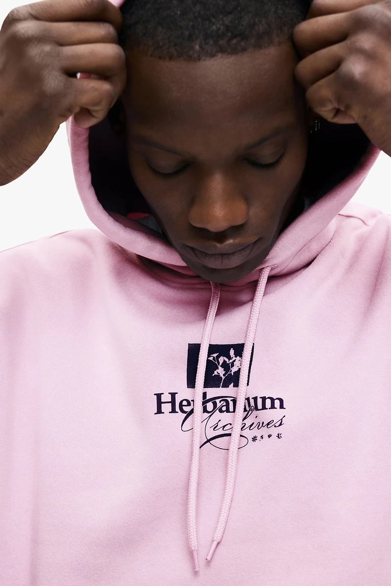 Loose Fit Printed Hoodie