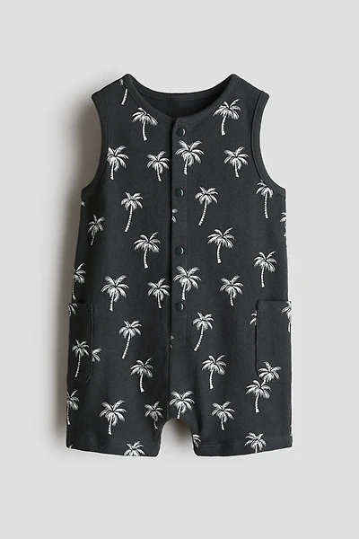 Cotton Terry Romper Suit