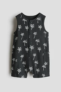 Cotton Terry Romper Suit