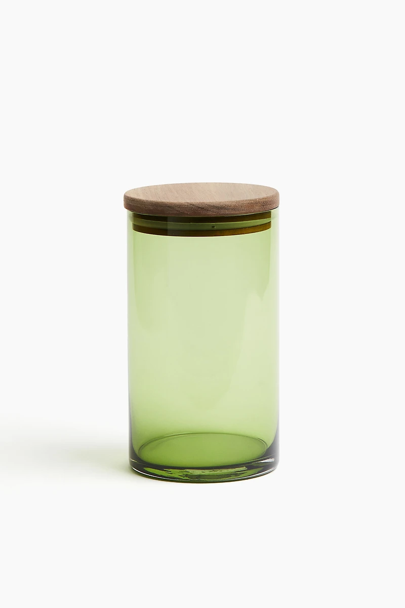 Glass Jar with Lid