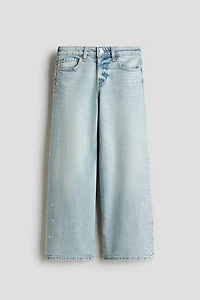 Relaxed Wide Leg Jeans