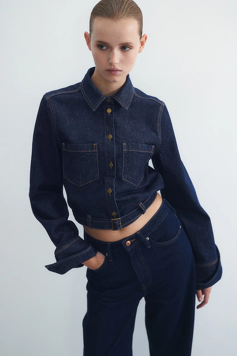 Chemise en denim
