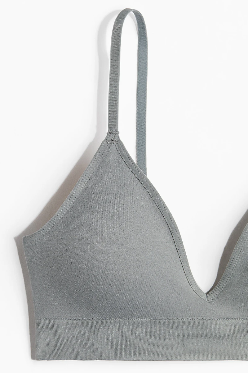 Seamless Padded Soft-cup Bra