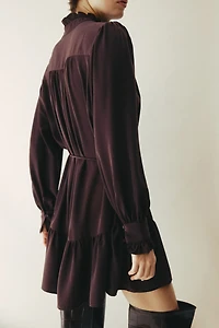 Ruffle-Trimmed Dress