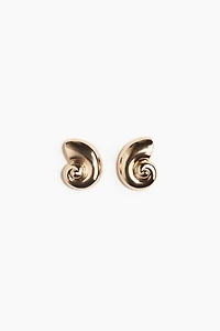 Seashell-Shaped Earrings