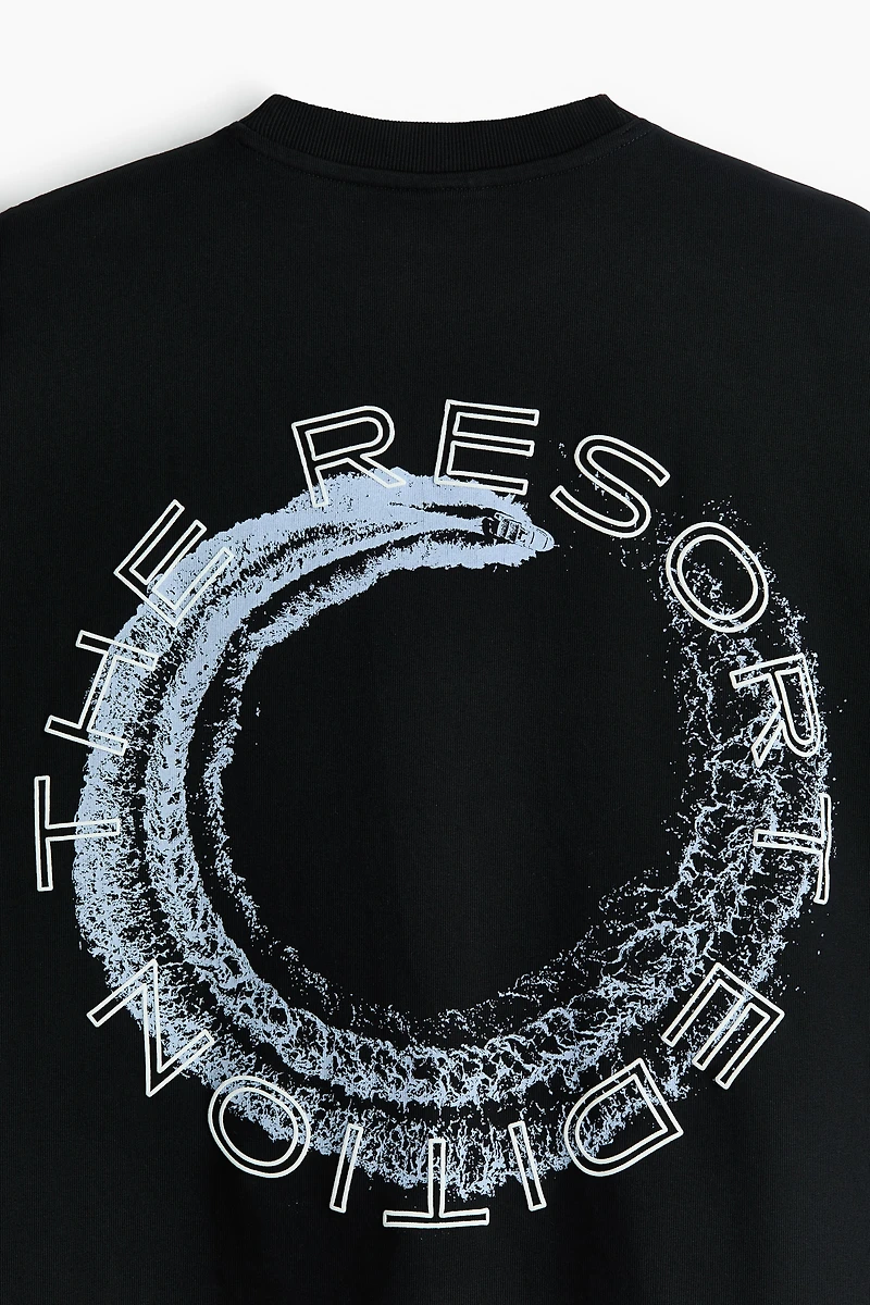 T-shirt carré coupe très ample