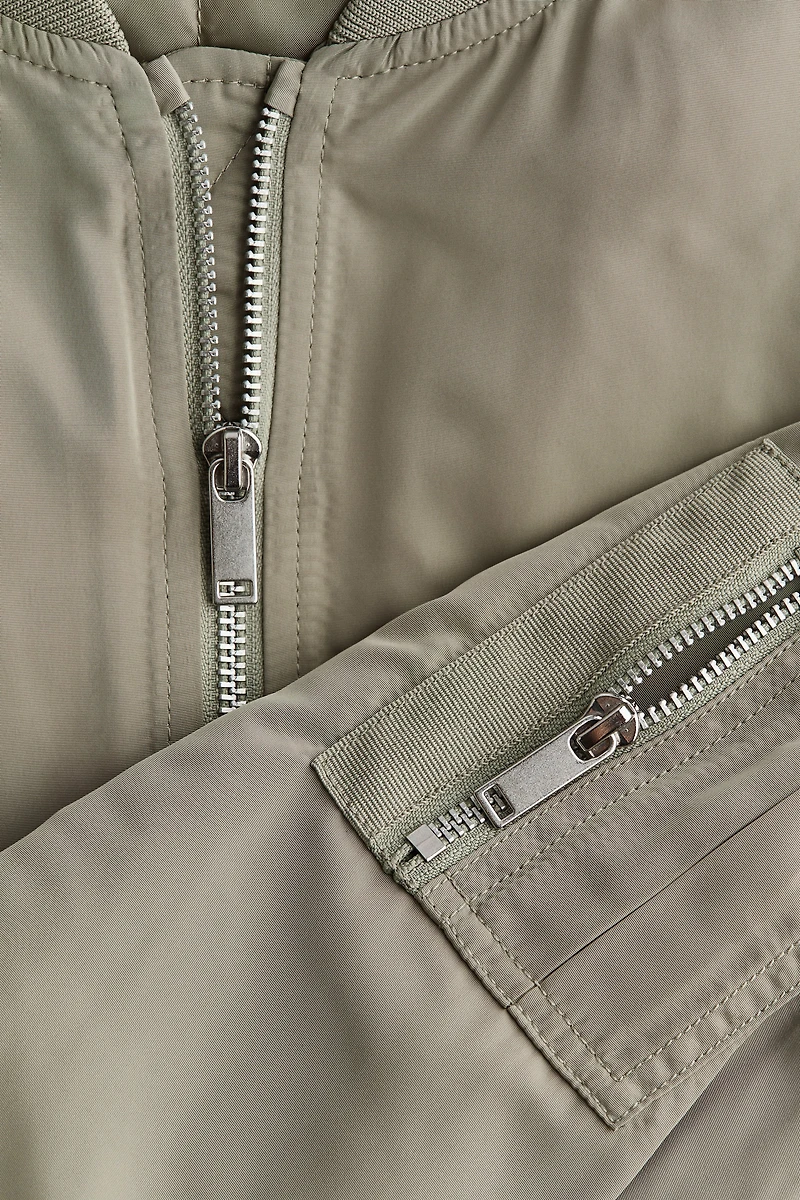 Padded Bomber Jacket