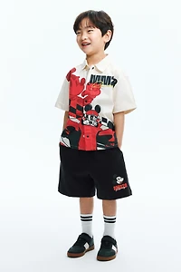 Sweatshorts with Printed Motif