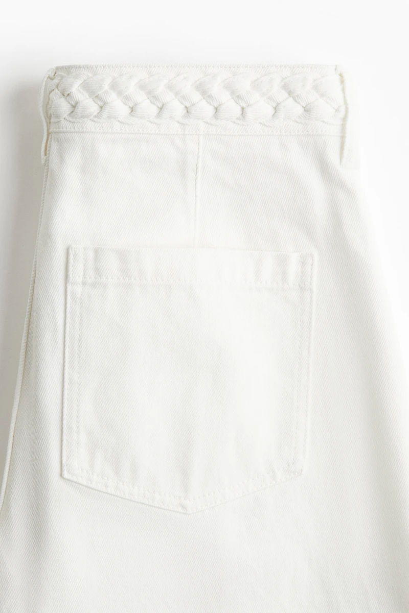 Wide High Jeans