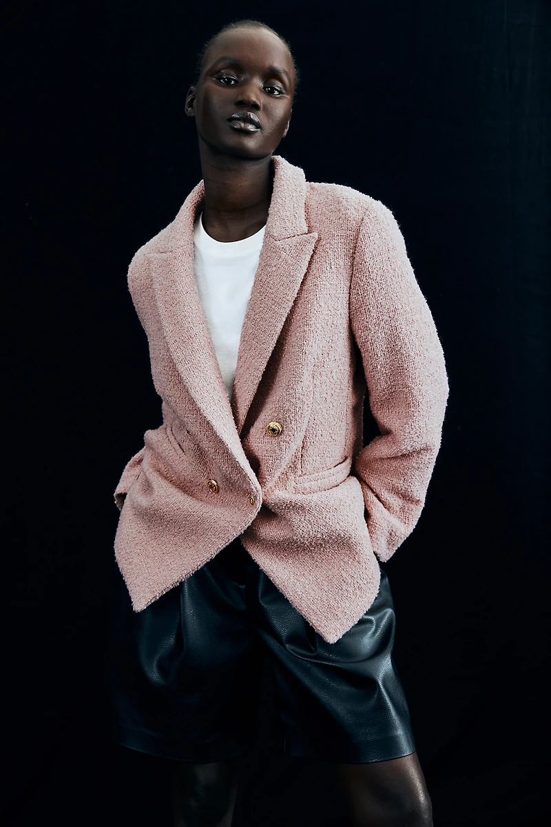 Textured-weave Jacket