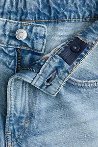 Baggy-Fit Denim Shorts