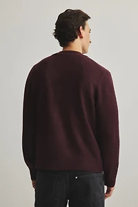 Regular-Fit Brushed Cardigan