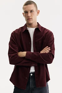 Regular-Fit Corduroy Shirt