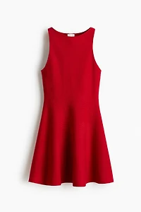 Rib-Knit Dress