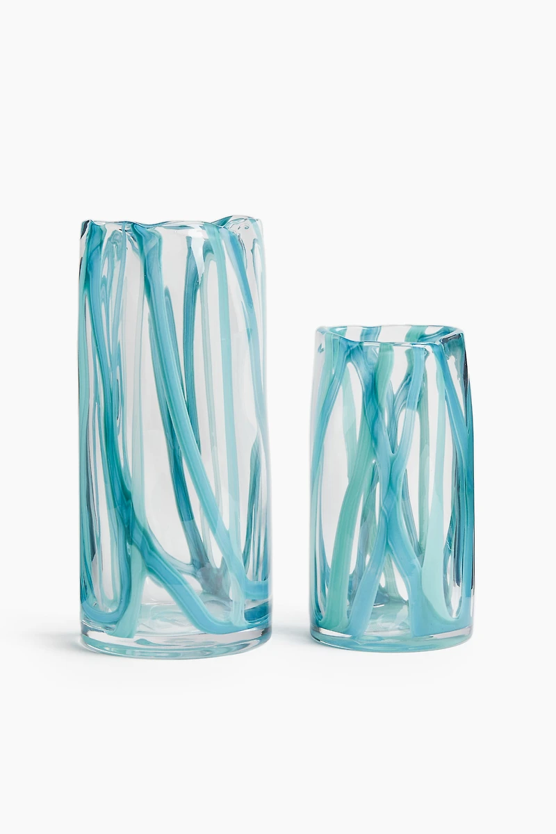 Grand vase en verre