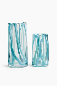 Grand vase en verre