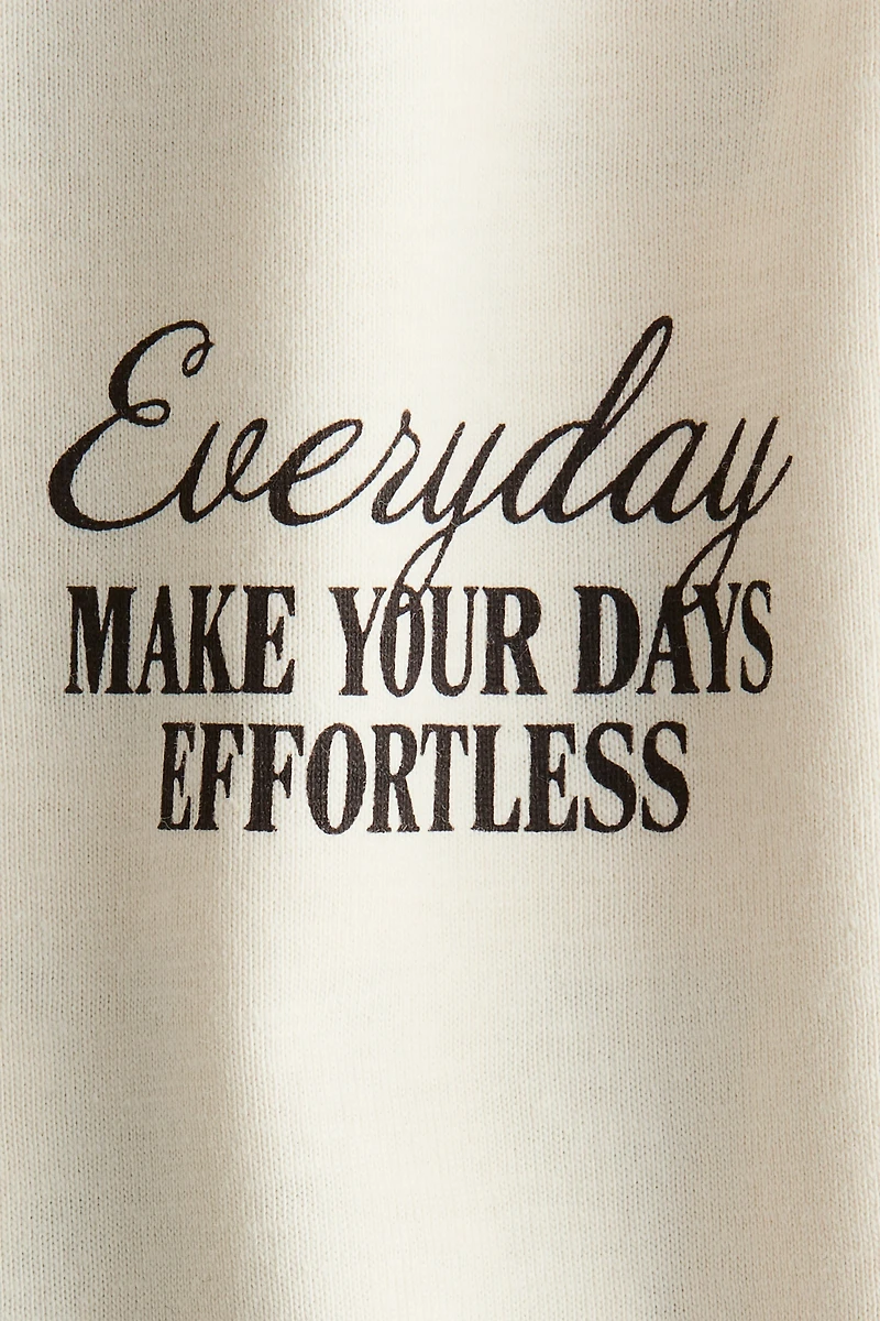 Loose-Fit Printed T-Shirt