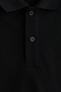Cotton Pique Polo Shirt