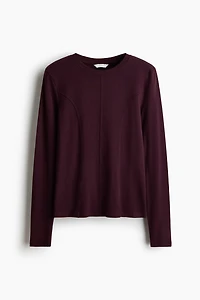 Long-Sleeved Jersey Top